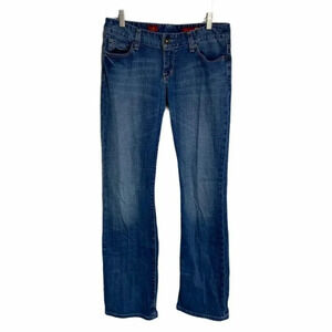 X2 6R blue boot cut‎ jeans